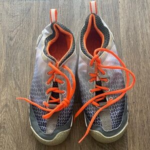 Sperry Sneakers with Orange Highlights